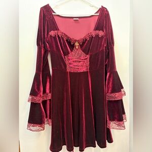 Spirit Rich Burgundy Fabric